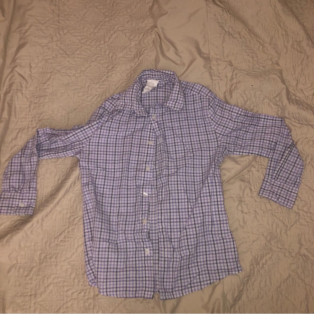 (Van Heusen) Plaid Button-Up Shirt